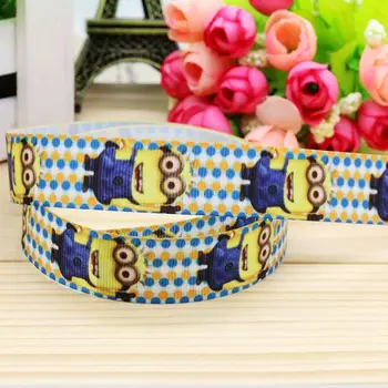7/8'' Free shipping minions printed grosgrain ribbon hair bow headwear party decoration wholesale OEM 22mm H4554
7/8'' Free shipping minions printed grosgrain ribbon hair bow headwear party decoration wholesale OEM 22mm H4554