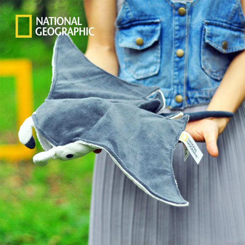 National Geographic 47CM Devil Fish Plush Toys Simulation Flying Rays Stuffed Animals Toys Double Kiss Front Mouth Manta Ray Dol
National Geographic 47CM Devil Fish Plush Toys Simulation Flying Rays Stuffed Animals Toys Double Kiss Front Mouth Manta Ray Dol