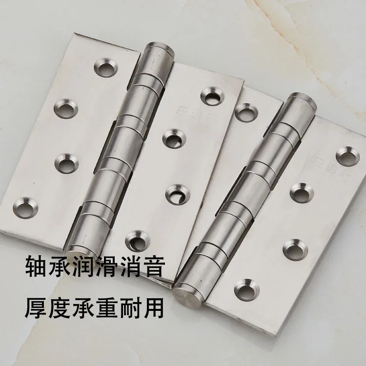 2018 Rushed Cadeado Fechadura Free Shipping Hardware Stainless Steel Hinge Plate Bearing Sheet 4 "3.0 2 Wholesale Price Only
2018 Rushed Cadeado Fechadura Free Shipping Hardware Stainless Steel Hinge Plate Bearing Sheet 4 "3.0 2 Wholesale Price Only