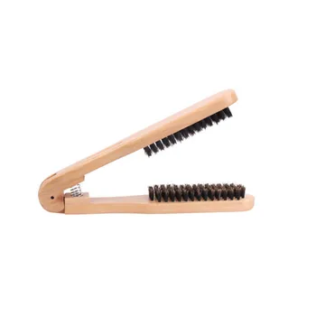 1pcs / pack High Quality Boar Bristle Hair Styling Anti-static Comb V Type Straight Hair DIY Salon Hairdressing Styling Tool
1pcs / pack High Quality Boar Bristle Hair Styling Anti-static Comb V Type Straight Hair DIY Salon Hairdressing Styling Tool