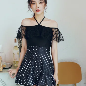 One-Piece Push-Up Swimsuit Swimsuits Woman Plus Size Sexy Black Lace Leaf Edge Skirt Women Animal Polyester Sierra Surfer One 
One-Piece Push-Up Swimsuit Swimsuits Woman Plus Size Sexy Black Lace Leaf Edge Skirt Women Animal Polyester Sierra Surfer One