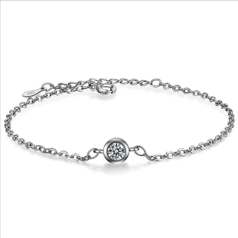 TJP Fashio Women 925 Sterling Silver Bracelets Accessories Charm Round Crystal Girl Lady Bracelets Bangles Jewelry Christmas Hot 
TJP Fashio Women 925 Sterling Silver Bracelets Accessories Charm Round Crystal Girl Lady Bracelets Bangles Jewelry Christmas Hot