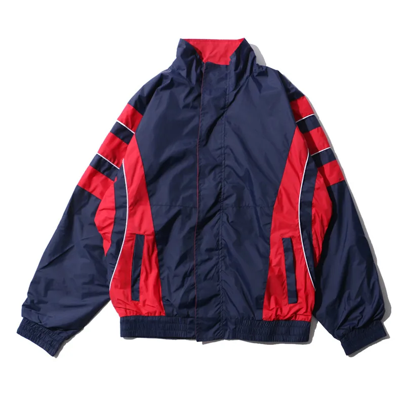 Color Block Patchwork Stand Collar Men's Jacket 2018 Winter Thin Style Off Shoulder Jacket Men
Color Block Patchwork Stand Collar Men's Jacket 2018 Winter Thin Style Off Shoulder Jacket Men