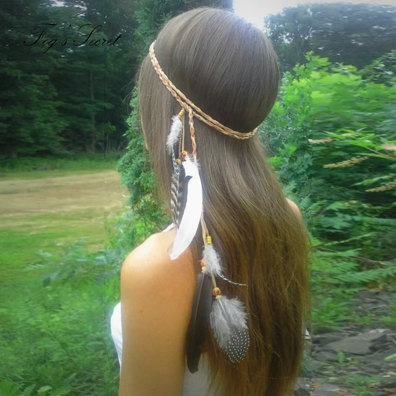 Bird Feather Hairbands For Women Hair accessories Bohemian E Hand Made Weaving For Bride haaraccessoires voor vrouwen
Bird Feather Hairbands For Women Hair accessories Bohemian E Hand Made Weaving For Bride haaraccessoires voor vrouwen