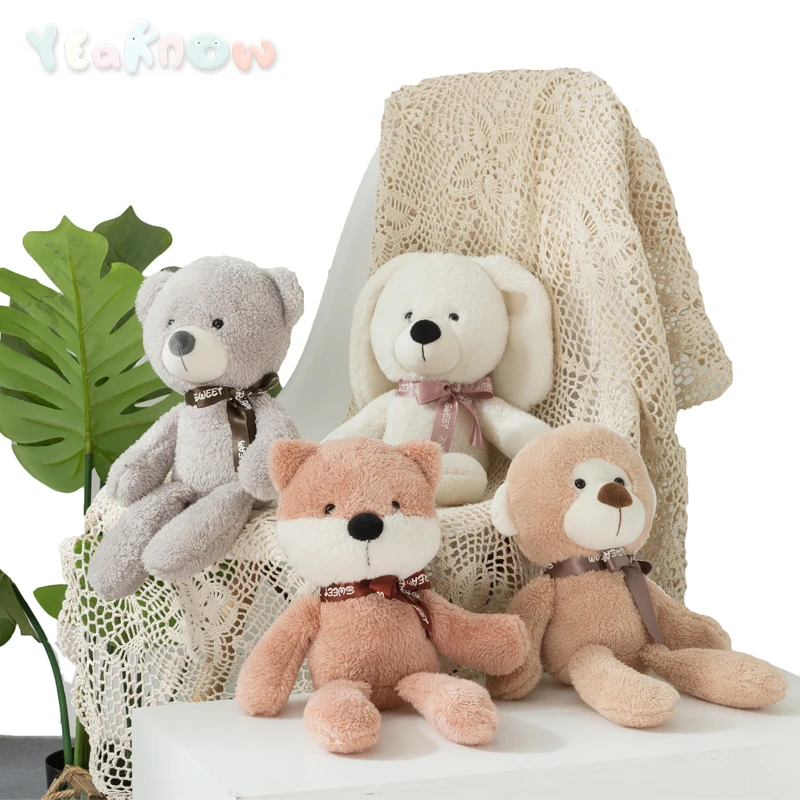 Yeaknow Rabbit Bear Stuffed Toys Soft Cute Fox Monkey Plush Toy Girls Dolls Boys Stuffed Doll for Children Birthday Gifts
Yeaknow Rabbit Bear Stuffed Toys Soft Cute Fox Monkey Plush Toy Girls Dolls Boys Stuffed Doll for Children Birthday Gifts