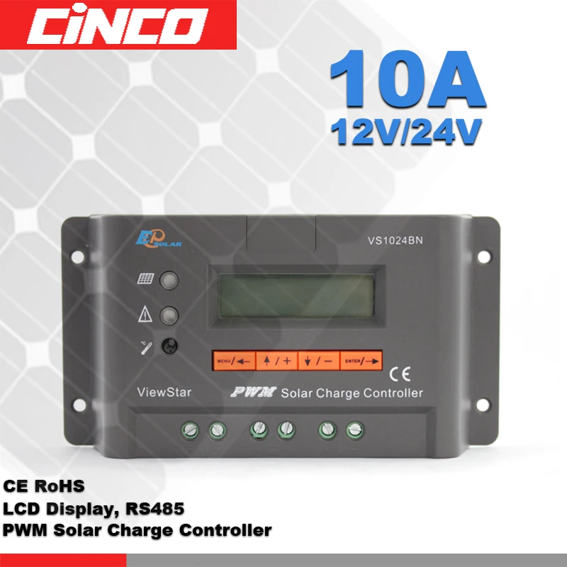 VS1024BN 10A 12V/24V Solar Regulator,epsolar solar regulator LCD display with lighting and timer control
VS1024BN 10A 12V/24V Solar Regulator,epsolar solar regulator LCD display with lighting and timer control