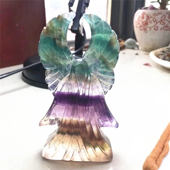 8cm high-quality quartz crystal sculpture fluorite angel reiki healing home feng shui decorative natural gem art collection
8cm high-quality quartz crystal sculpture fluorite angel reiki healing home feng shui decorative natural gem art collection
