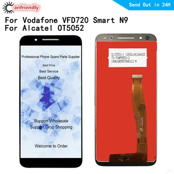 For Alcatel 3 OT5052 5052D 5052Y For Vodafone VFD720 VFD 720 Smart N9 LTE LCD Display Touch panel Screen front glass Assembly
For Alcatel 3 OT5052 5052D 5052Y For Vodafone VFD720 VFD 720 Smart N9 LTE LCD Display Touch panel Screen front glass Assembly