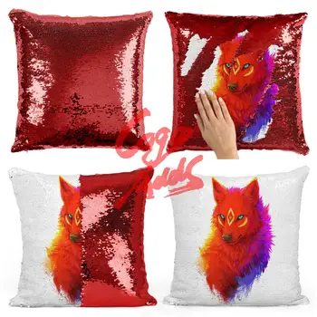 Red Fox Reversible Glitter Mermaid DIY Sequins Cushion Cover Throw Pillow Cushion Cover Car Home Sofa Decoration Pillowcase
Red Fox Reversible Glitter Mermaid DIY Sequins Cushion Cover Throw Pillow Cushion Cover Car Home Sofa Decoration Pillowcase