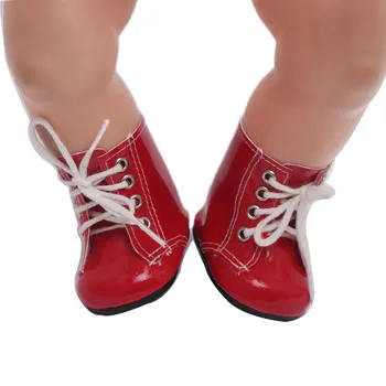 43 cm baby dolls shoes new born Winter fashion boot with lace up Martin boot Baby toys fit American 18 inch Girls doll g14
43 cm baby dolls shoes new born Winter fashion boot with lace up Martin boot Baby toys fit American 18 inch Girls doll g14