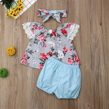 Toddler Baby Girls Floral Outfit Clothes Off Shoulder T-shirt Top Headband Pants Set
Toddler Baby Girls Floral Outfit Clothes Off Shoulder T-shirt Top Headband Pants Set
