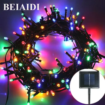 BEIAIDI 32M 52M Solar Led Fairy String Light Outdoor Solar Powered String Light Garland Christmas Party Wedding Holiday Lighting
BEIAIDI 32M 52M Solar Led Fairy String Light Outdoor Solar Powered String Light Garland Christmas Party Wedding Holiday Lighting