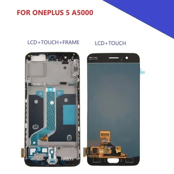 5.5' LCD Display for Oneplus 5 Five 1+5 A5000 AMOLED LCD Screen Touch Panel Assembly Phone Repair Spare Parts
5.5' LCD Display for Oneplus 5 Five 1+5 A5000 AMOLED LCD Screen Touch Panel Assembly Phone Repair Spare Parts