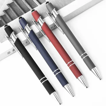 Metal button ballpoint pen advertising gift pen office signature school writing ball pen Office school stationery supplies
Metal button ballpoint pen advertising gift pen office signature school writing ball pen Office school stationery supplies