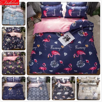 2019 New Flamingo Pattern Duvet Cover 3/4 pcs Bedding Set Adult Kids Child Bed Linen Single Full Double Queen King Size Bedlinen
2019 New Flamingo Pattern Duvet Cover 3/4 pcs Bedding Set Adult Kids Child Bed Linen Single Full Double Queen King Size Bedlinen