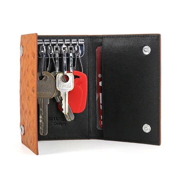 Alisara Genuine Leather Leopard Housekeeper Key Wallet Ring Case Holder Smart Organizer Bag Coin Pocket Keychain Pouch Purse
Alisara Genuine Leather Leopard Housekeeper Key Wallet Ring Case Holder Smart Organizer Bag Coin Pocket Keychain Pouch Purse