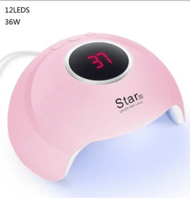 The dressing light Nail Dryer By Nail UV Lamp 36W USB Lamp For Manicure LCD Display Drying All Gels nail Polish Nail Art Tools
The dressing light Nail Dryer By Nail UV Lamp 36W USB Lamp For Manicure LCD Display Drying All Gels nail Polish Nail Art Tools