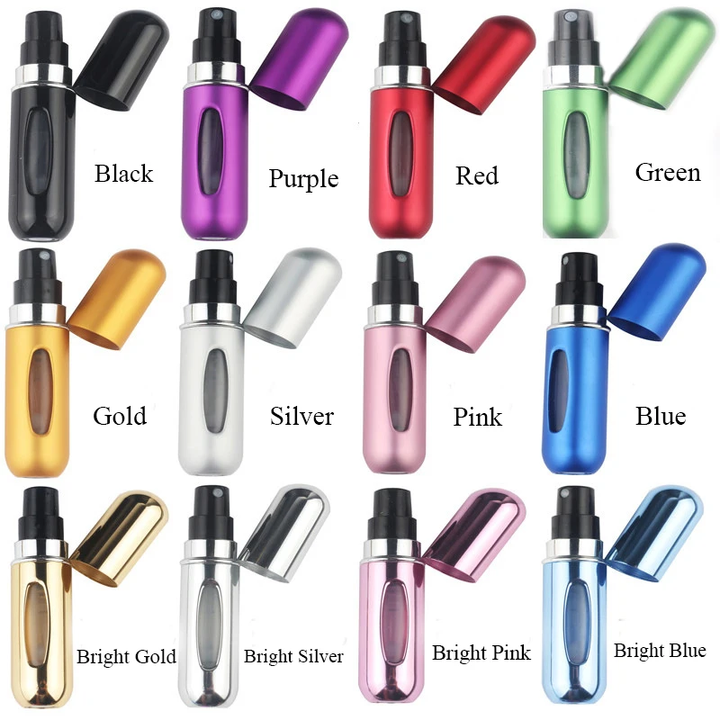10 pieces/lot 5ml Portable Mini Aluminum Refillable Perfume Bottle With Spray Empty Cosmetic Containers For Traveler 13 colors
10 pieces/lot 5ml Portable Mini Aluminum Refillable Perfume Bottle With Spray Empty Cosmetic Containers For Traveler 13 colors
