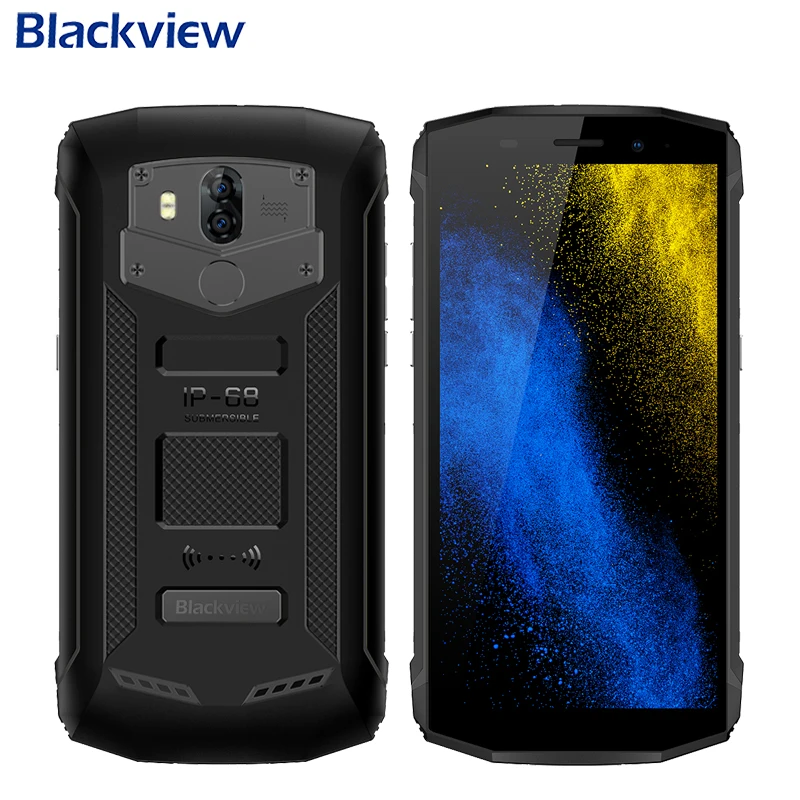 Blackview BV5800 Waterproof IP68 Mobile Phone 5.5" HD+ 2GB+16GB MTK6357 Quad Core Android 8.1 Dual Camera 5580mAh NFC Smartphone
Blackview BV5800 Waterproof IP68 Mobile Phone 5.5" HD+ 2GB+16GB MTK6357 Quad Core Android 8.1 Dual Camera 5580mAh NFC Smartphone
