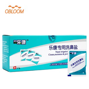 OBLOOM 2.7g 60 Packs Nasal Irrigation Salt Nasal Rinse Mix Wash Nasal Salt For 300ml Cleans Moistens & Protects The Nose
OBLOOM 2.7g 60 Packs Nasal Irrigation Salt Nasal Rinse Mix Wash Nasal Salt For 300ml Cleans Moistens & Protects The Nose