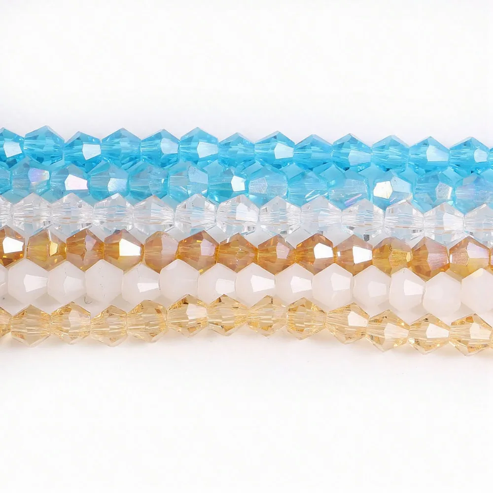 Glass Beads Crystal Section Face Beads Loose Gasket DIY Jewelry Making Bracelet Necklace Accessories 4mm Length 38cm
Glass Beads Crystal Section Face Beads Loose Gasket DIY Jewelry Making Bracelet Necklace Accessories 4mm Length 38cm