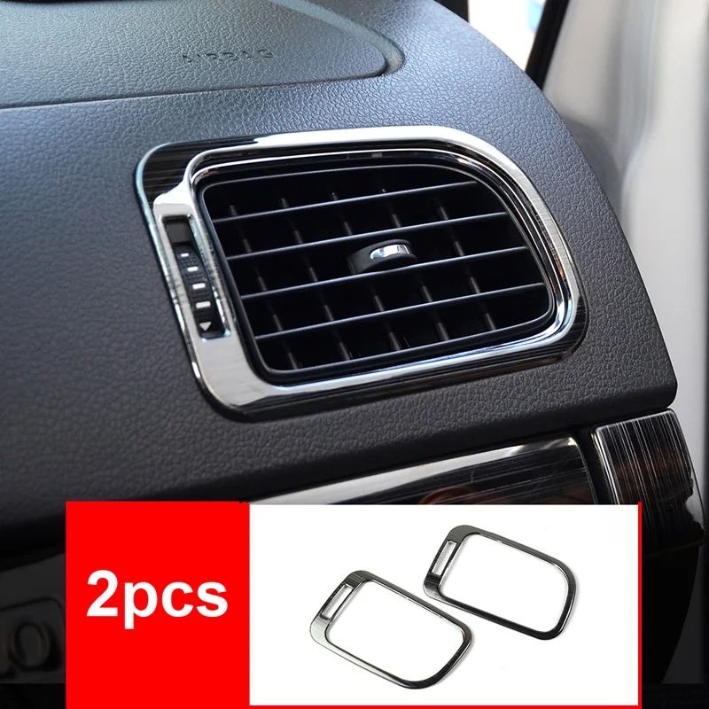 2pcs for vw polo 2011-2017 Below Air conditioning outlet Decoration frame black Stainless steel
2pcs for vw polo 2011-2017 Below Air conditioning outlet Decoration frame black Stainless steel