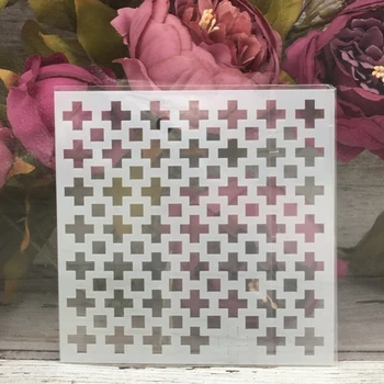 1Pcs 5*5" Cross Plus Matrix DIY Layering Stencils Painting Scrapbook Coloring Embossing Album Decorative Paper Card Template
1Pcs 5*5" Cross Plus Matrix DIY Layering Stencils Painting Scrapbook Coloring Embossing Album Decorative Paper Card Template