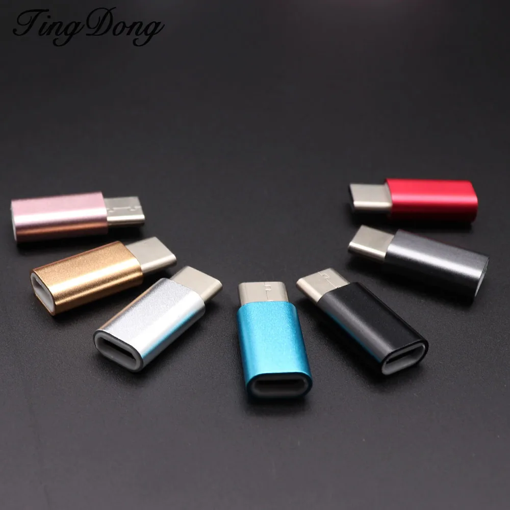 OTG Android Type-C to Micro USB Adapter Plugs Type-C Female to Male Connector for Smartphone Computer TV Charging Converter
OTG Android Type-C to Micro USB Adapter Plugs Type-C Female to Male Connector for Smartphone Computer TV Charging Converter