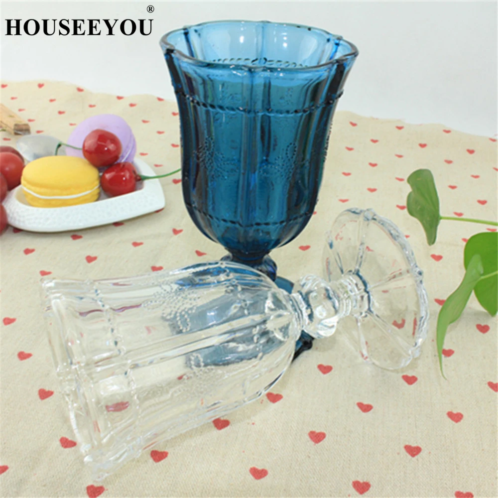 HOUSEEYOU Crystal Goblets European Lead Free Glass Embossed Wine Glasses Champagne Cup Cocktail Drinking Brandy Whiskey Cups
HOUSEEYOU Crystal Goblets European Lead Free Glass Embossed Wine Glasses Champagne Cup Cocktail Drinking Brandy Whiskey Cups