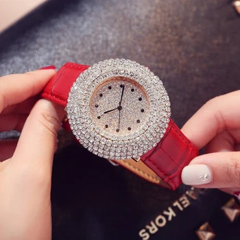 Ladies Fashion Rhinestone Watch Women Quartz Leather Casual Dress Women's Watch Clock Reloje Mujer 2020 Montre Femme
Ladies Fashion Rhinestone Watch Women Quartz Leather Casual Dress Women's Watch Clock Reloje Mujer 2020 Montre Femme