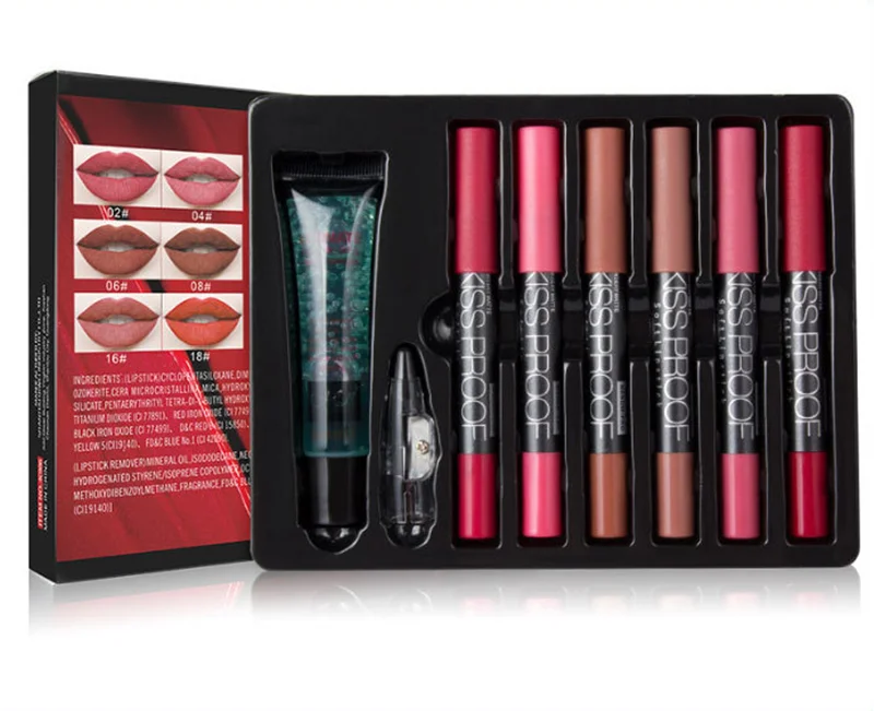 Menow KISS PROOF Sexy Beauty Waterproof Lipstick Pen Lasting Pencil Sharpener Lip Stick Matte Red Velvet Lipstick Pen
Menow KISS PROOF Sexy Beauty Waterproof Lipstick Pen Lasting Pencil Sharpener Lip Stick Matte Red Velvet Lipstick Pen