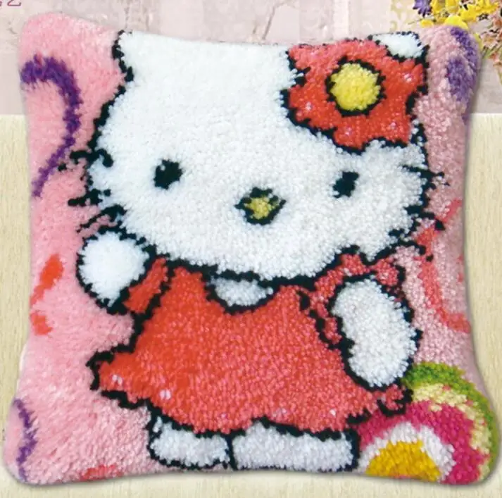 5d Pillow embroidery carpet blanket knitting needle felt craft cushion carpet lock hook cross stitch animal The pink teddy bear
5d Pillow embroidery carpet blanket knitting needle felt craft cushion carpet lock hook cross stitch animal The pink teddy bear