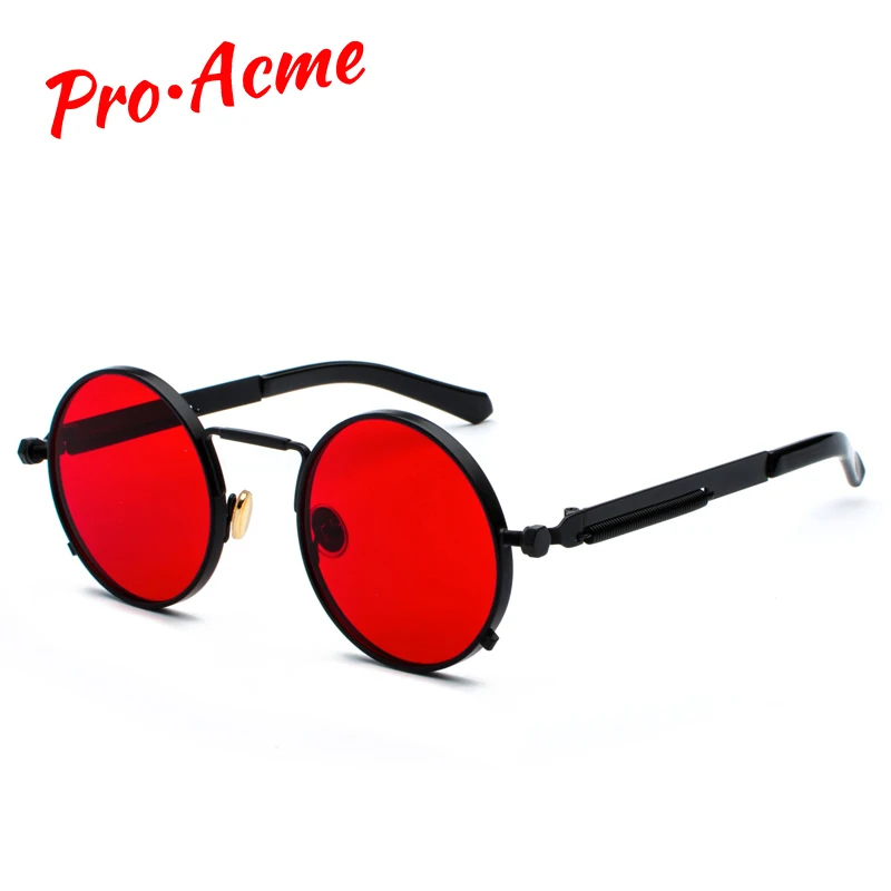 Pro Acme Round Gothic Steampunk Sunglasses Men Women Retro Sun Glasses Brand Design Mirror Lens Eyeglasses UV400 CC1067
Pro Acme Round Gothic Steampunk Sunglasses Men Women Retro Sun Glasses Brand Design Mirror Lens Eyeglasses UV400 CC1067