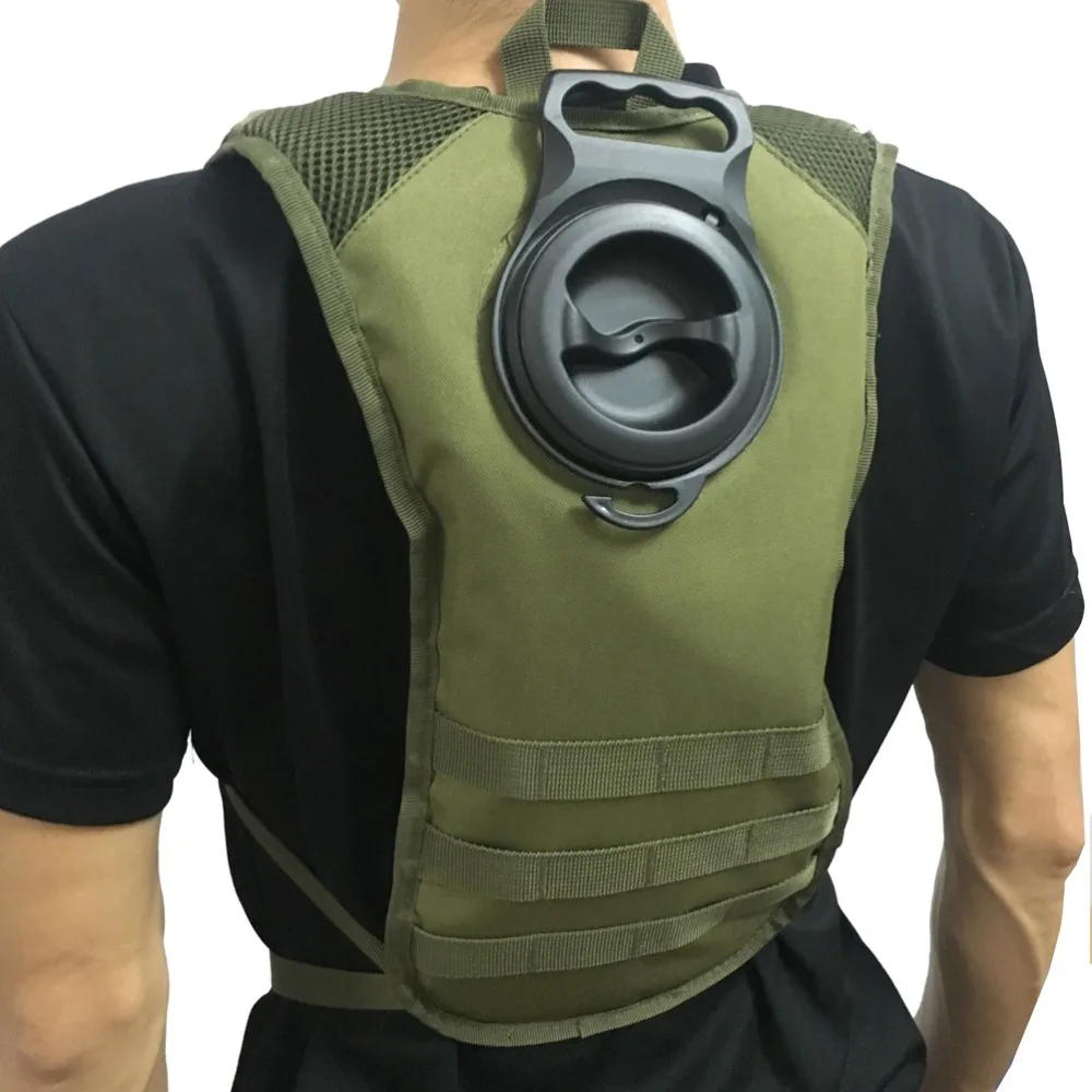 ULTRA-TRI 2.5L Tactical Molle Hydration Pack for Hiking Cycling Outdoor Sports with Hydration Water Bladder
ULTRA-TRI 2.5L Tactical Molle Hydration Pack for Hiking Cycling Outdoor Sports with Hydration Water Bladder