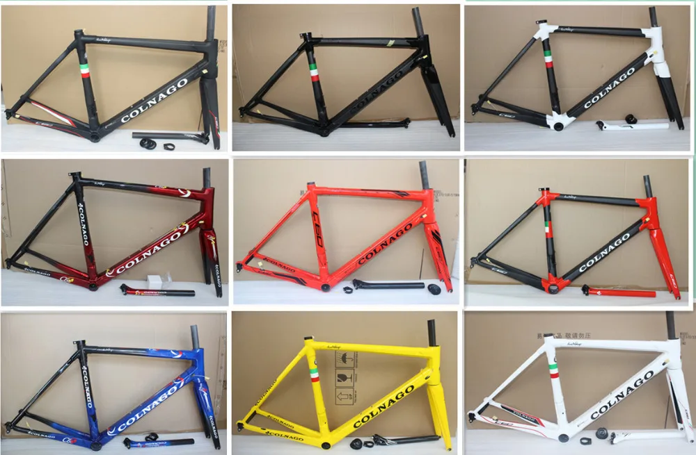 28 colors Colnago C60 frame Carbon Bicycle frameset Road Bike Frame bicycle glossy frame set
28 colors Colnago C60 frame Carbon Bicycle frameset Road Bike Frame bicycle glossy frame set
