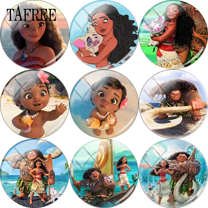 TAFREE Cartoon Princess Moana Photo DIY Glass Cabochon 25mm DIY Handmade Charms For Keychain&Necklace finding Jewelry Making
TAFREE Cartoon Princess Moana Photo DIY Glass Cabochon 25mm DIY Handmade Charms For Keychain&Necklace finding Jewelry Making