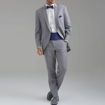 Light Grey 2 Pieces Mens Suit Best Man Groomsmen Suit Groom Tuxedo Wedding Suit for Men Jacket+Pants
Light Grey 2 Pieces Mens Suit Best Man Groomsmen Suit Groom Tuxedo Wedding Suit for Men Jacket+Pants