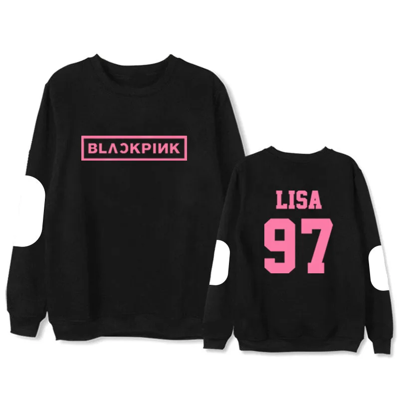 New arrival blackpink o-neck Lovers Sweatshirt kpop jennie lisa rose loose letter printing Unisex tops clothes streetwear
New arrival blackpink o-neck Lovers Sweatshirt kpop jennie lisa rose loose letter printing Unisex tops clothes streetwear