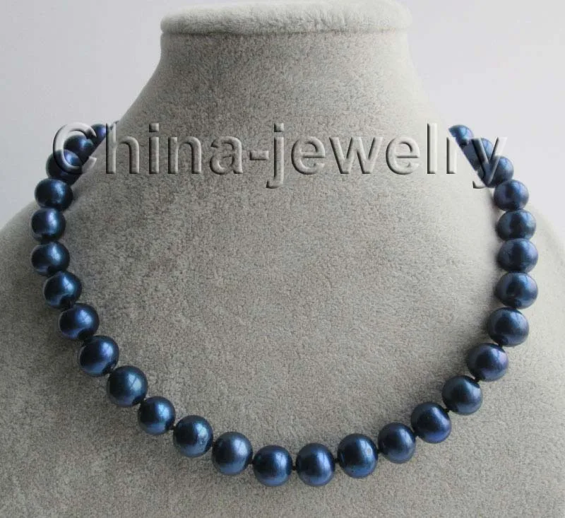 shipping 17.5" 11-12mm blue round freshwater pearl necklace - magnet zircon GP clasp
shipping 17.5" 11-12mm blue round freshwater pearl necklace - magnet zircon GP clasp