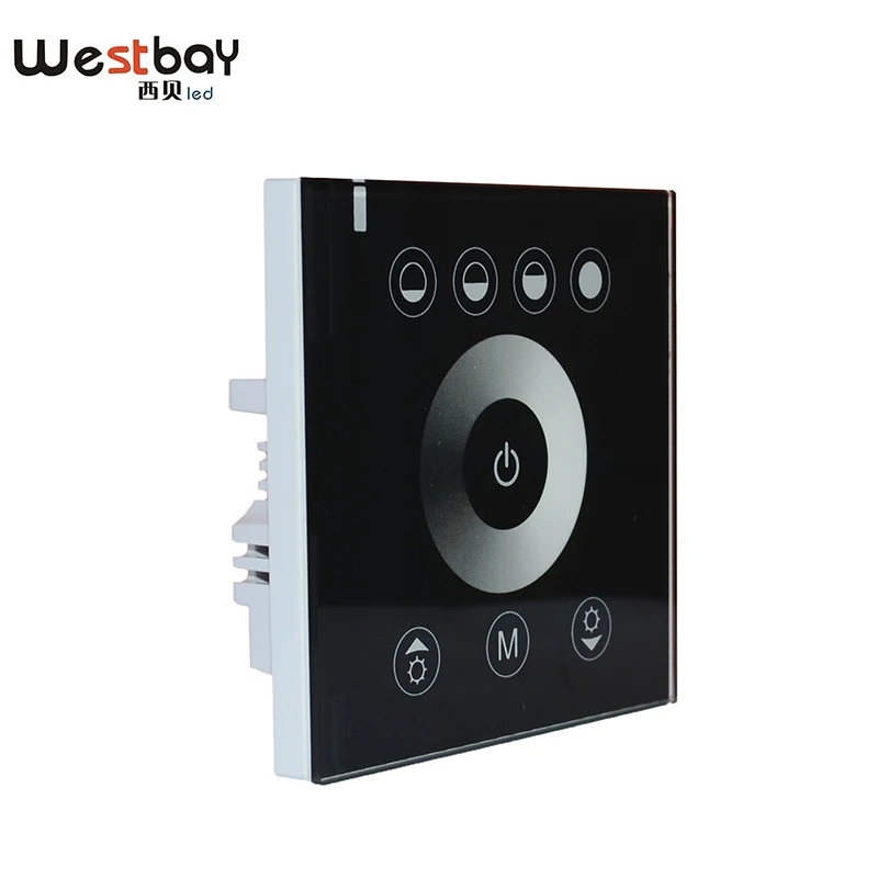 Westbay Touching Panel LED Dimmer Switch at 12V-24V,144W 12A or 288W 6A Power switch on/off Adjustable Light Controller
Westbay Touching Panel LED Dimmer Switch at 12V-24V,144W 12A or 288W 6A Power switch on/off Adjustable Light Controller
