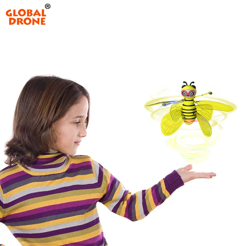 Mini Drone of Induction by Hand Flying Bee Aircraft Anti-collision RC Helicopter Dron Quadrocopter Toys Gift for Boys Girls Kids
Mini Drone of Induction by Hand Flying Bee Aircraft Anti-collision RC Helicopter Dron Quadrocopter Toys Gift for Boys Girls Kids