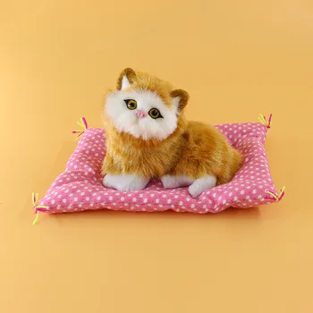 about 12x10cm simulation cat polyethylene&fur yellow squatting cat model with mat handicraft home decoration gift b1612
about 12x10cm simulation cat polyethylene&fur yellow squatting cat model with mat handicraft home decoration gift b1612