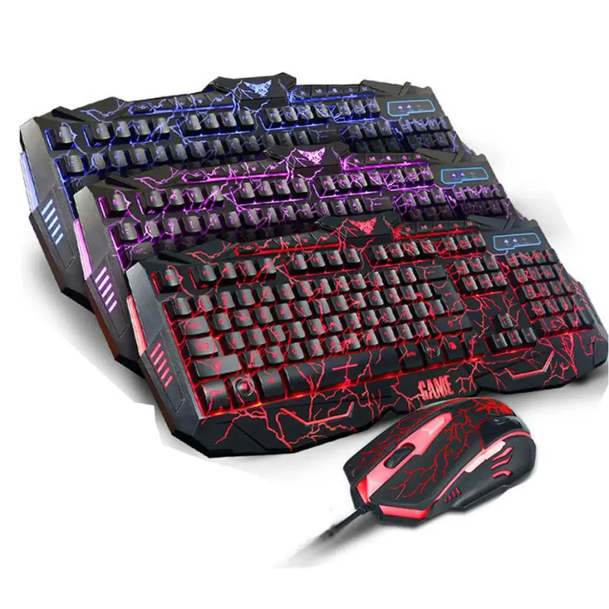 HIPERDEAL LED Gaming Wire 2.4G keyboard And Mouse Set to Computer Multimedia Gamer 18Jun08 Drop Ship F
HIPERDEAL LED Gaming Wire 2.4G keyboard And Mouse Set to Computer Multimedia Gamer 18Jun08 Drop Ship F