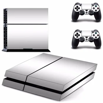 Silver PS4 Skin Sticker Decal for Sony PlayStation 4 Console and 2 controller skins PS4 Stickers Vinyl Accessory
Silver PS4 Skin Sticker Decal for Sony PlayStation 4 Console and 2 controller skins PS4 Stickers Vinyl Accessory