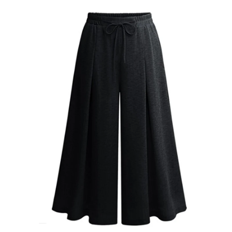 New 2019 Summer European Style Drawstring Trousers Plus Size 5XL Women Capris Wide Leg Pants Loose Casual Anklet Length Pant
New 2019 Summer European Style Drawstring Trousers Plus Size 5XL Women Capris Wide Leg Pants Loose Casual Anklet Length Pant