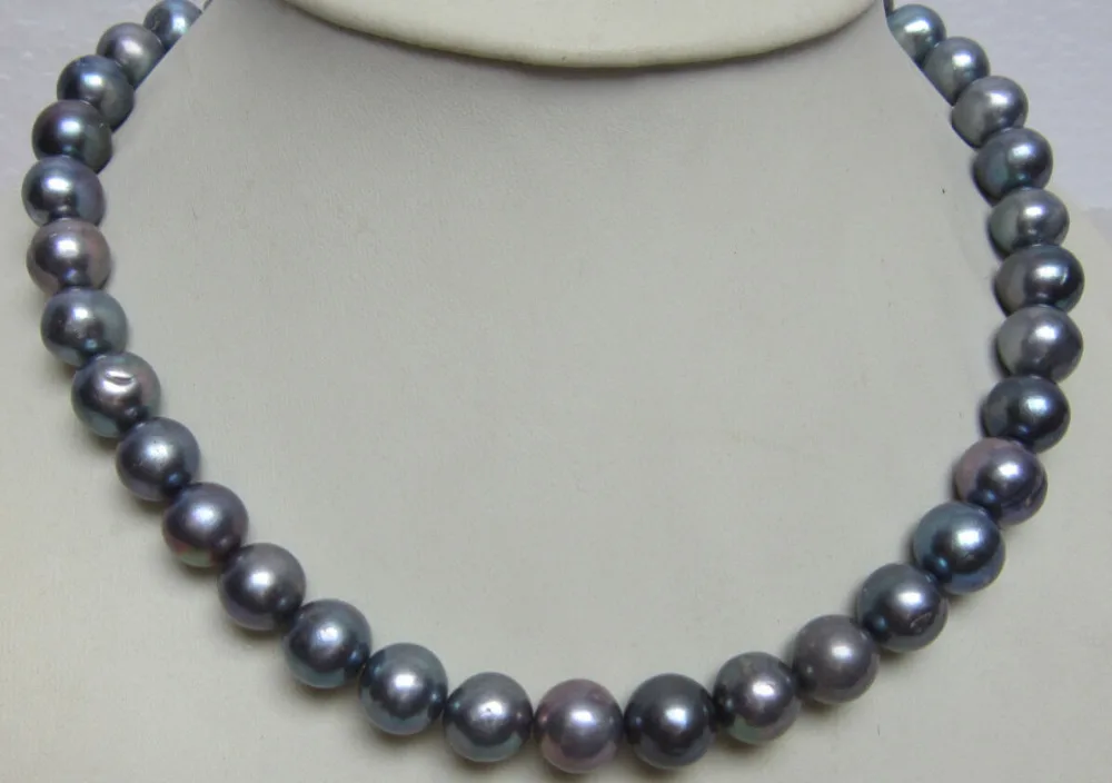 Free Shipping >>>>> HOT 11-12MM Australian south sea GRAY PEARL NECKLACE 18inch 14k
Free Shipping >>>>> HOT 11-12MM Australian south sea GRAY PEARL NECKLACE 18inch 14k