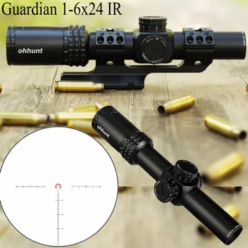 Guardian 1-6X24 IR Hunting Riflescopes Compact Glass Etched Reticle llluminate Turrets Lock Reset Tactical Optical Sight Rifle
Guardian 1-6X24 IR Hunting Riflescopes Compact Glass Etched Reticle llluminate Turrets Lock Reset Tactical Optical Sight Rifle