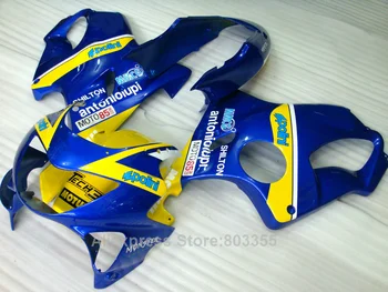 All parts Fit for HONDA CBR 600 F4 1999 2000 99 00 ( Yellow blue ) cbr600 fairing kit xl32
All parts Fit for HONDA CBR 600 F4 1999 2000 99 00 ( Yellow blue ) cbr600 fairing kit xl32