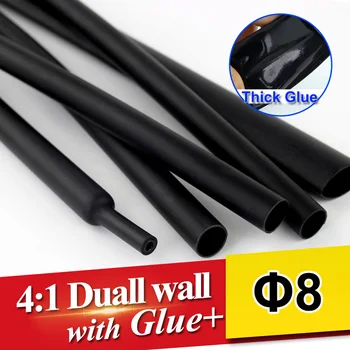 1.22meter/lot 8mm 4:1 Heat Shrink Tube Dual Wall Tubing with thick Glue heatshrink Adhesive Lined Sleeve Wrap Wire Cable kit
1.22meter/lot 8mm 4:1 Heat Shrink Tube Dual Wall Tubing with thick Glue heatshrink Adhesive Lined Sleeve Wrap Wire Cable kit