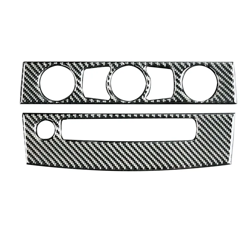 Carbon Fiber Interior Trim Air Conditioning Cd Control Panel Car Styling Stickers For Bmw E60 5 Series Accessories
Carbon Fiber Interior Trim Air Conditioning Cd Control Panel Car Styling Stickers For Bmw E60 5 Series Accessories